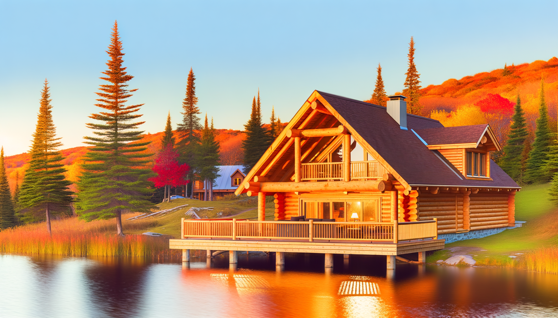 Chalet, La Pêche